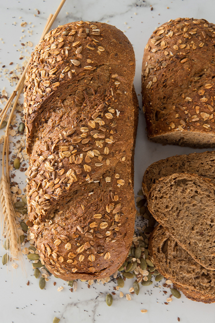 Donuk Bol Taneli Tahıl Ekmeği