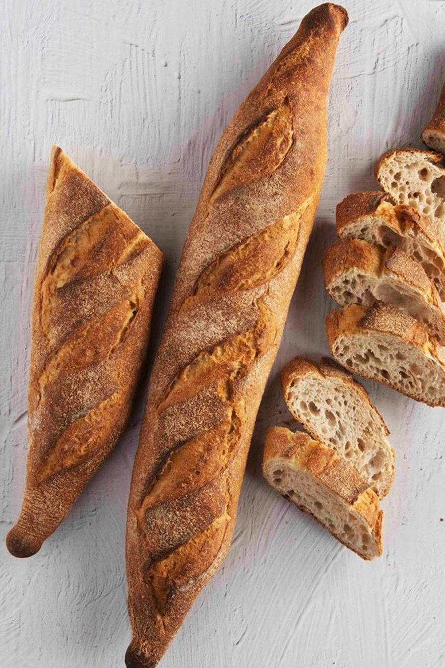 Ekşi Mayalı Fransız Baget Ekmeği